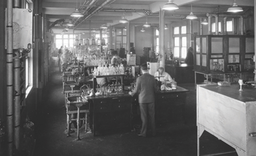 Old chemical laboratory